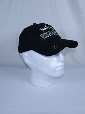 Building a HEMPire Baseball Cap Ponytail Crystals Bling 420 Velcro Closure
